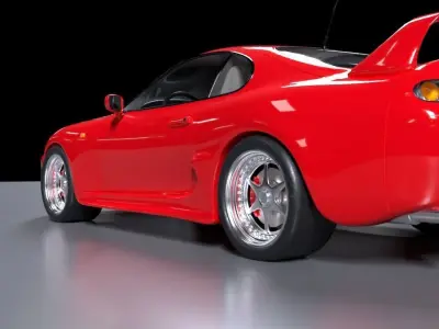 Toyota Supra 3D model