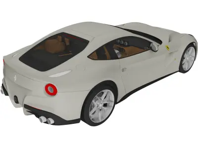 Ferrari f12 berlinetta 3D print model