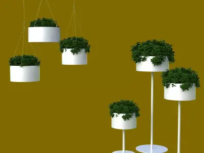 Cloud -  Pot 3D model