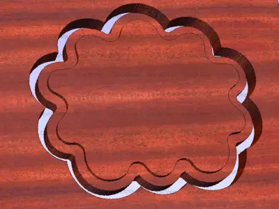 Shell Jewelry Box 3D STL files for CNC and 3D Printer 3D model