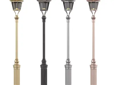 street light 3D model buy
