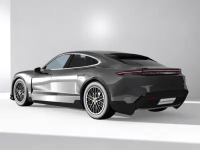 Porsche Taycan 4s Cross Tourismo 2021 3D model