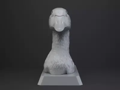Goose Bust - Animal Figurine 3D print model