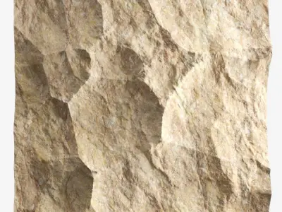 254-RockPanel sandstone texture 3D model