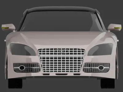 Audi TT printable 3D print model