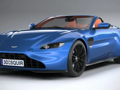 Aston Martin Vantage Roadster 2021 3D model