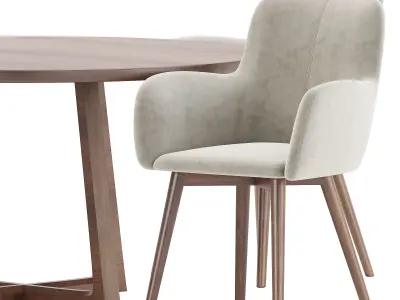 Dining set 22 3D model