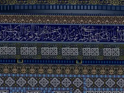 dome of the rock 3D model