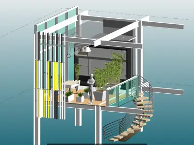 furniture collection for interior and exterior design