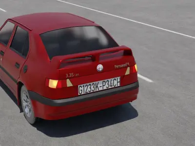 Alpha Romeo 33s Permanent 4 3D model