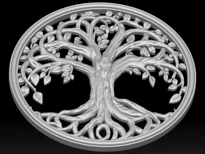 Tree of Life 1 3D print model 3D print model