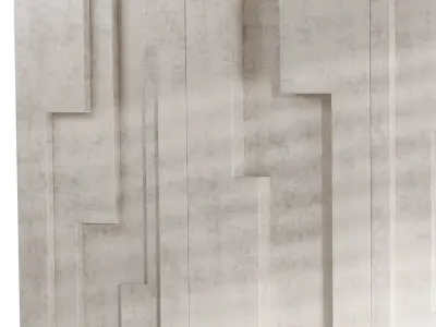 Decorative Wall panel  70 3D model