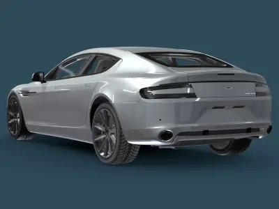 Aston Martin Rapide - 2010 3D model