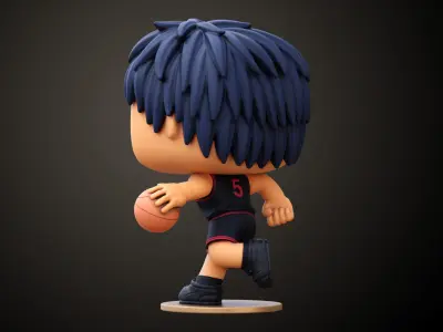 Funko Daiki Kurokos Basketball 3D print model