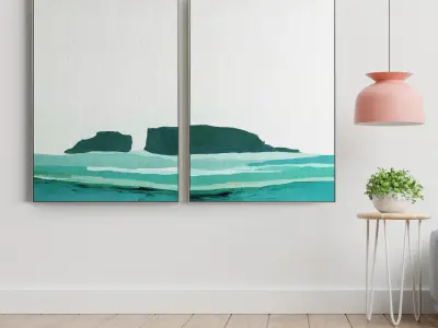 Photo Frame 304 Low-poly 3D model