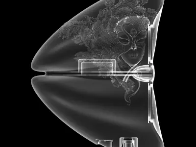Loudspeaker enclosure NYMOS Masquee 3D print model