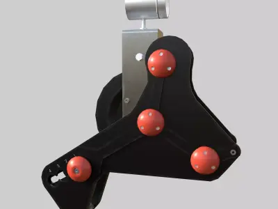 Auto Secure Pulley Low-poly 3D model