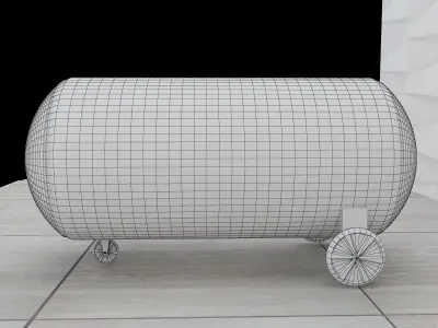 F40 Generator PBR 3D model