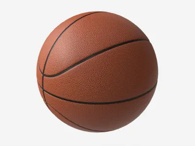 Basketball Official Game Ball Wilson 3D model