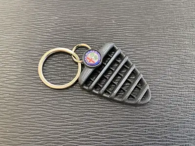 Alfa Romeo 147 Front Grill Keychain 3D print model