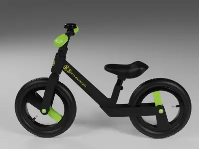 Kids bike 3D model