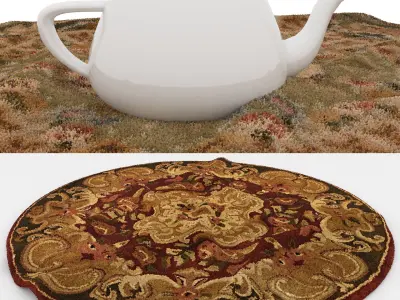 Rugs No 410 Low-poly 3D model