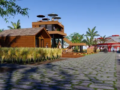 Country House 3D model