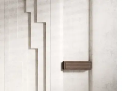 Decorative Wall panel  70 3D model