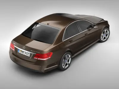 Mercedes Benz E Class 2014  3D model