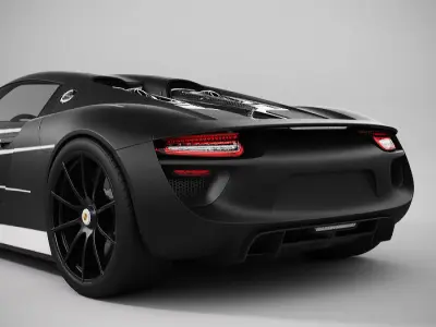 Porsche 918 Spyder 3D model