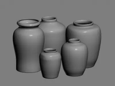 vase 25 3D model purchase