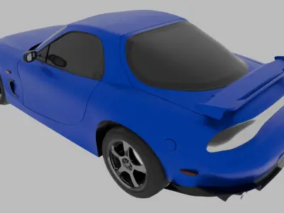 MazdaRX7 3D model