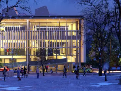 SCENE LUMION 11 5 AND ABOVE SNOW BY YOGA4ARCH 3D model