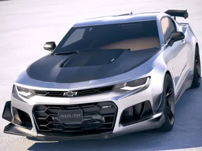 Chevrolet Camaro ZL1 1LE CG 2018 3D model