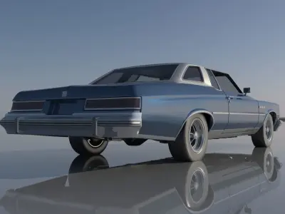 Buick Lesabre 1975   3D print model