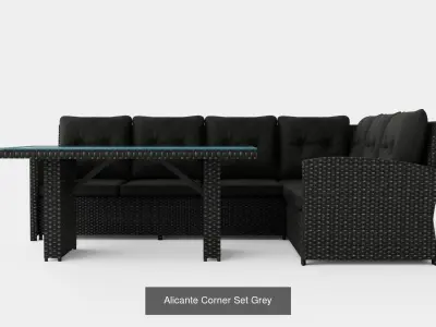 Collection of Rattan Furniture Set - 8 Models