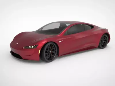 Tesla Roadster 2020 3D model