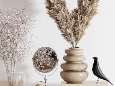 decorative set 2 3D model purchase