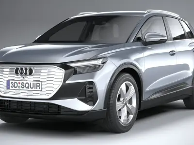 Audi Q4 35 e-tron 2022 3D model