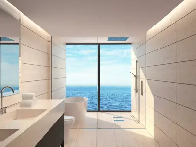 Bathroom 002 3D model