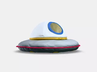 AFTONSPARV fabric toy 3D model