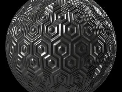 Metal Materials 49- Metal panels By Painting  Sbsar Pbr 4k  Texture