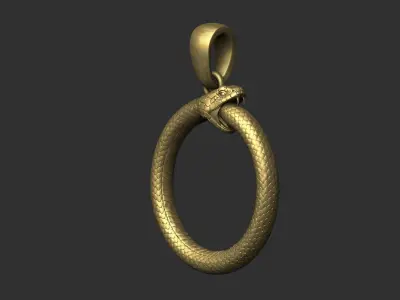 Pendant Eternal Recurrence 3D print model