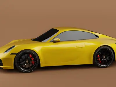 Porsche 911 Carrera S 3D model