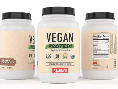 Protein Powder 3D model 89