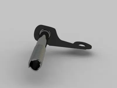 Ice Screw 3D model