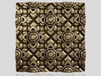 3D model CNC Wall Panel PT01  3D model