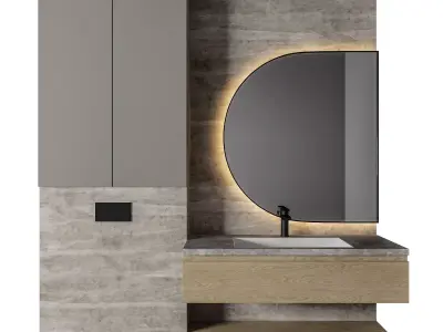 Luxury Bathroom 95 3D model