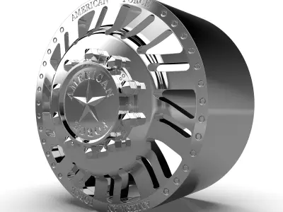 AMERICAN FORCE 70 SHIFT DRW WHEEL 3D print model