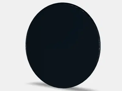 BRAVUR Wall clock Low-poly 3D model